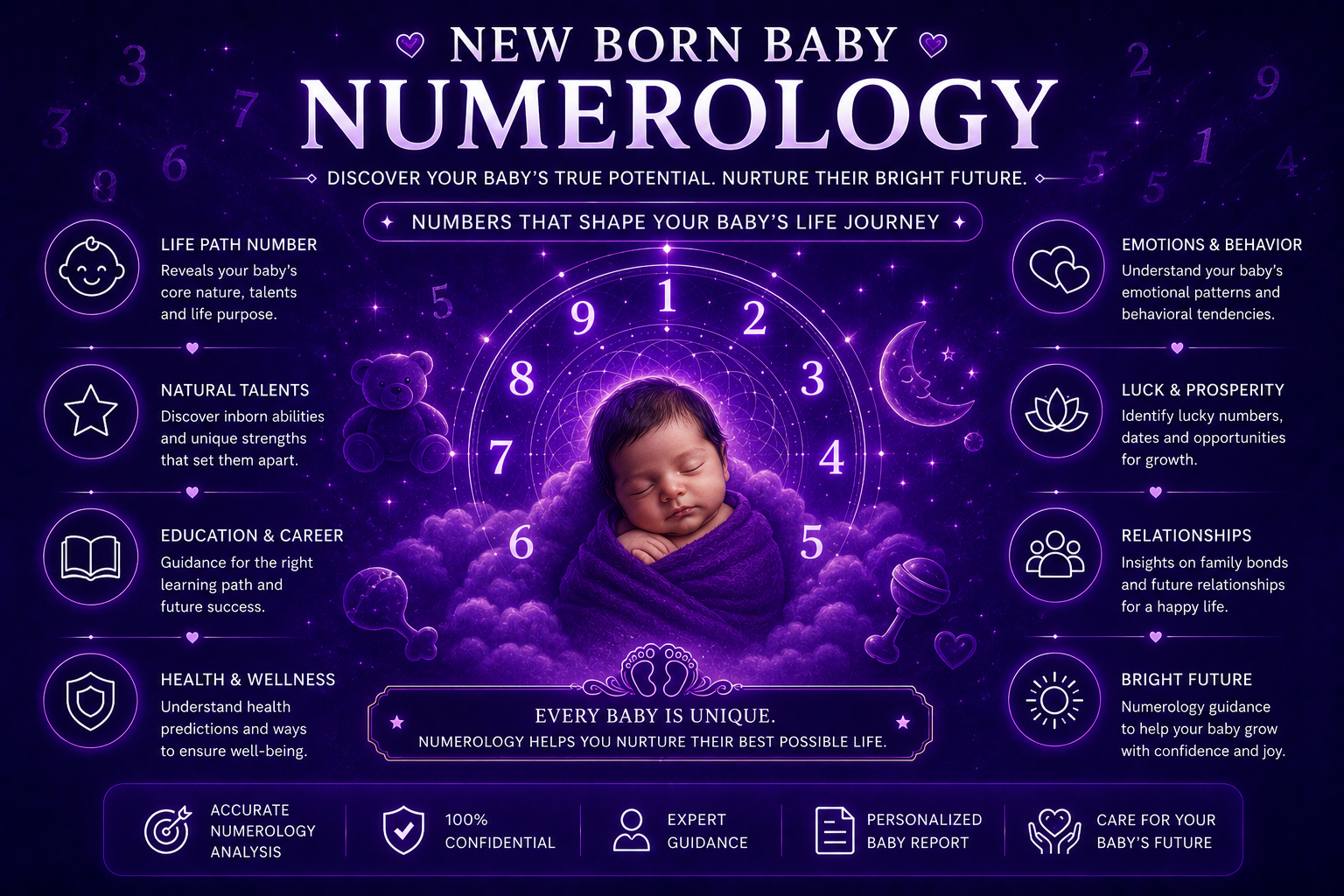 New Born Baby Numerology